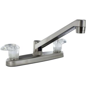 Phoenix Faucets By Valterra Catalina Two Handle 8 Kitchen Faucet With 8 Standard Spout, Brushed Nickel, PF221401"
