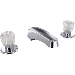 Phoenix Faucets By Valterra Plastic Two Handle Garden Tub Faucet w/ Adjustable Center Chrome, PF224301