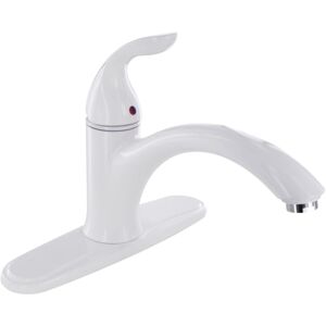 Phoenix Faucets Single-Handle Hybrid Kitchen Faucet, White, PF231221
