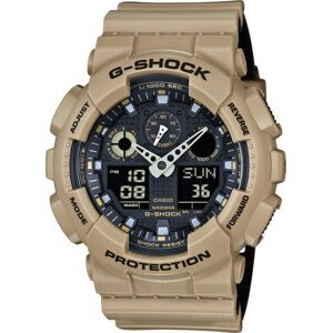 Casio Tactical G-Shock Analog-Digital Watch, Tan, Adjustable, GA100L-8A