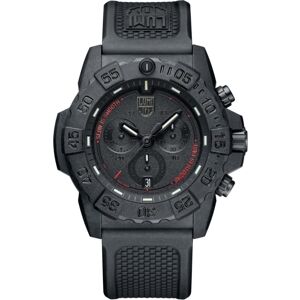Luminox Navy Seal Chronograph 3580 Series Watches, Black/Black, 45mm, XS.3581.SIS