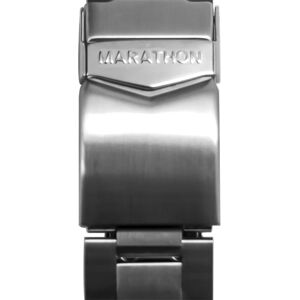 Marathon Stainless Steel Watch Bracelet, 22mm, No Markings, Stainless Steel, WB-SS-SS-STE-22