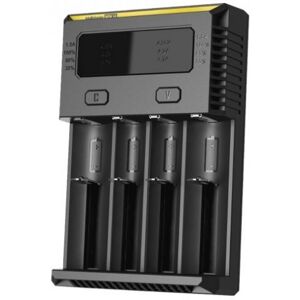 Nitecore I2 Intellicharger 2-Slot Universal Battery Charger, Black, 6952506491391