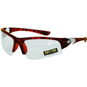 SSP Eyewear Entiat Shooting Glasses, Demi Two-Tone Frame, Crystal Clear Anti-Fog Lens, ENTIAT DMI CL A/F