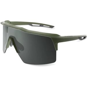 War Bird Ghost Wolf Glasses, Green Frames/Smoke Lens, EYGWGRSM
