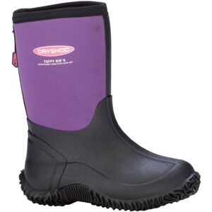 Dryshod Tuffy Sport Boot - Kids, Black/Purple, 11, TUF-KD-PP-011