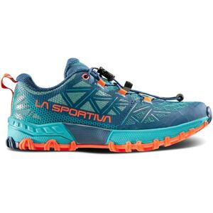 La Sportiva Bushido II Jr Shoes - Kid's, Lagoon/Storm Blue, 32, 56L-638639-32
