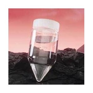 Nalge Nunc Wide Mouth Centrifuge Bottles with Screw Cap, Polystyrene, Sterile, Conical-Bottom, NALGENE 3145-0175 Sterile Centrifuge Bottle With Cap, Case of 4