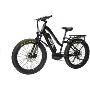 Bakcou Mule Step-Through 26in 21ah eBike, Matte Black, 9501298582298