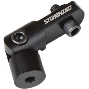 Stokerized Universal Rear Offset Bracket, Black, UNOFBR-REAR