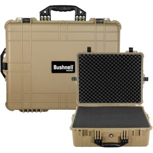 Bushnell Extra Large 24in Waterproof Hard Camera and Gear Case w/Foam, Tan, BN00041-TAN