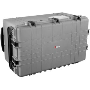Eylar 3XL 32in Waterproof Transport Roller Gear, Camera, Tools, Equipment Hard Case w/Foam, Gray, SA00033-GRA