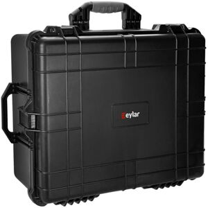 Eylar Extra Large 24in Waterproof Hard Camera and Gear Case w/Foam, Black, SA00041