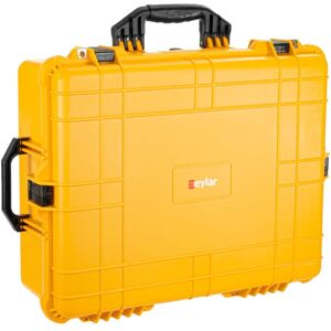 Eylar Extra Large 24in Waterproof Hard Camera and Gear Case w/Foam, Yellow, SA00041-YLW