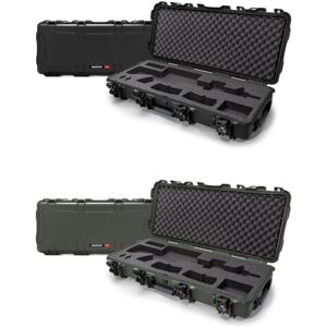 Nanuk 985 Hard Gun Case w/Foam AR, 39.7in, Olive, 985S-081OL-0A0-18249
