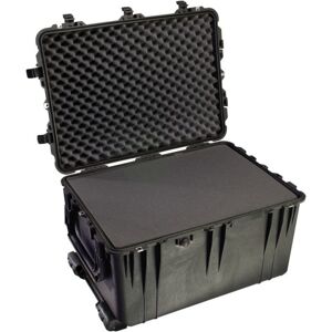 Pelican 1660 Large Protector Watertight Hard Case, Black w/ Liner & Foam 1660-020-110