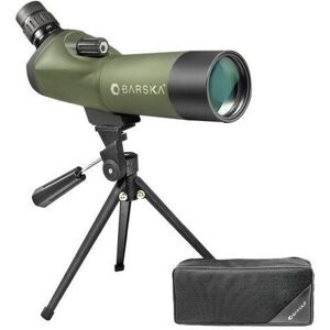 Barska Blackhawk 18-36x50 Waterproof Angled Spotting Scope, Green w/ Tripod & Case AD10348