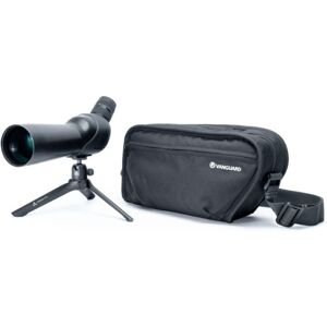 Vanguard Vesta 460A 15-50x60mm Angled Spotting Scope Kit w/ Tabletop Tripod and Soft-Sided Carrying Bag, Black, Vesta 460A