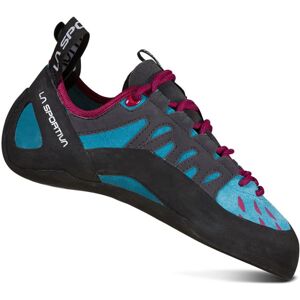 La Sportiva Tarantulace Climbing Shoes - Women's, Topaz/Red Plum, 36.5, 30M-624502-36.5