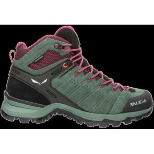 Salewa Alp Mate Mid WP Hiking Boots - Women's, Duck Green/Rhododendon, 9.5, 00-0000061385-5085-9.5