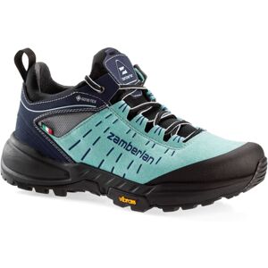 Zamberlan Circe Low GTX Hiking Shoes - Women's, PFAS-Free, Light Blue/Navy, 7, 0335ZLNW-39-7