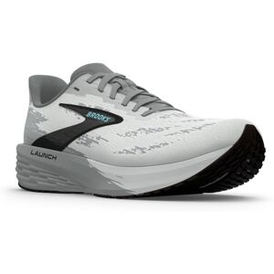 Brooks Launch 11 Road Running Shoes - Men's, Oyster/Primer Gray/Blue, 8, 1D, 1104501D021.080