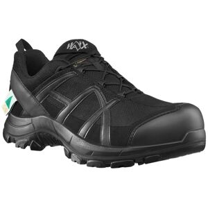 HAIX 42.1 Low Black Eagle Safety Boot, 10.5US, Wide, Black, 10.5, 610013W-10.5