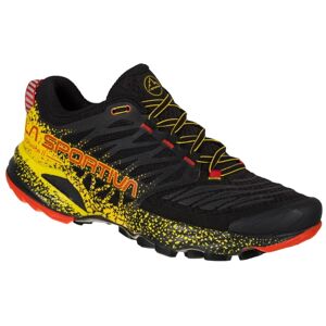 La Sportiva Akasha II Road Running Shoes - Men's, Black/Yellow, 42.5, 56A-999100-42.5
