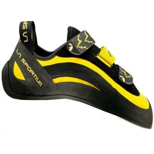 La Sportiva Miura VS Climbing Shoes - Men's, Black/Yellow, 40, ZFCS036-K00Y00-40
