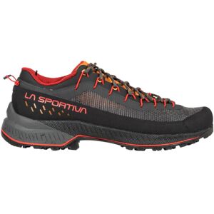 La Sportiva TX4 EVO ST Approach Shoes - Men's, Carbon/Mountain Red, 43.5, ZFAS049-G00R24-43.5