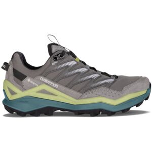 Lowa Maddox Pro GTX Lo Hiking Shoes - Men's, Grey/Fern, 11, 197827041603