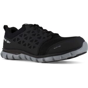 Reebok Mens Sublite Cushion Work Athletic Oxford Shoes, Black, 16, 690774386129