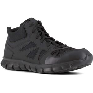 Reebok Sublite Cushion Mid, Soft Toe Tactical Boot - Men's, Black, 14M, 690774394957