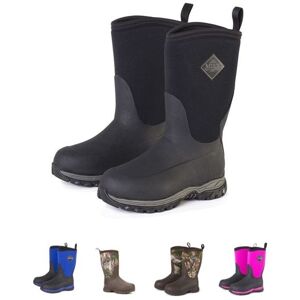 Muck Boots Kids Rugged II Kids Performance Outdoor Sport, Black/Black, 1, RG2-001-BLK-010
