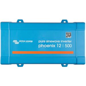 Victron Energy Phoenix Inverter VE.Direct, 12 volts, 500W, 120 VAC, 50/60Hz, Blue, PIN125010500