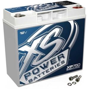 XS Power XP750 Supplemental AGM Deep Cycle 12 Volt Battery - 750A, 22Ah, 750W, White, XP750