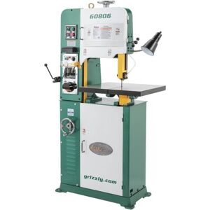 Grizzly Industrial 14in. Variable-Speed Vertical Metal-Cutting Bandsaw, G0806