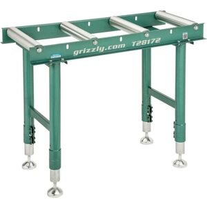 Grizzly Industrial 14in. x 39in. Heavy-Duty Roller Table, T28172