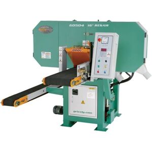 Grizzly Industrial 16in. Dual Conveyor Horizontal Resaw Bandsaw, G0504