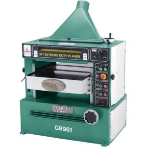 Grizzly Industrial 24in. Industrial Planer w/ Spiral Cutterhead, G9961