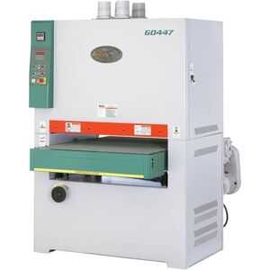 Grizzly Industrial 37in. 20 HP 3-Phase Double Head Wide-Belt Sander, G0447