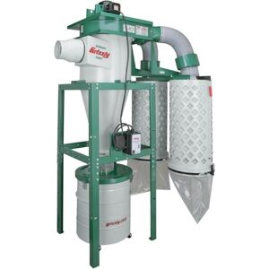 Grizzly Industrial 5 HP 3-Phase Cyclone Dust Collector, G0601