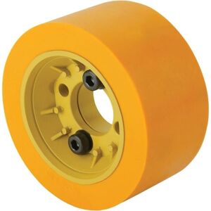 Grizzly Industrial Flange with Polyurethane Roller, G3100