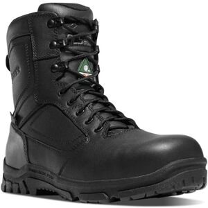 Danner Lookout EMS/CSA Side-Zip 8in Non-Metallic Toe Boots, Black, 10EE, 23826-10EE