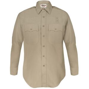 Elbeco California Highway Patrol Long Sleeve Shirts, Tan - 436N-165-35