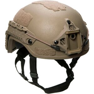 Premier Body Armor Fortis Ballistic IIIA Tactical Helmet, FDE, Small/Medium, FOR-9633-FDE