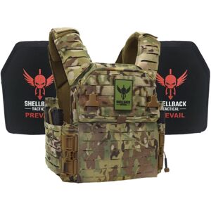 Shellback Tactical Banshee Elite 3.0 Lightweight Level III Armor System, Multicam, Small/Medium, SBT-BANELT3-LON-III-P-MC-SM