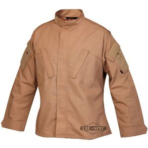 Tru-Spec Tactical Response Uniform Shirt - Men's, 65/35 Poly/Cotton Rip Stop, Coyote, Large, Long 1269025