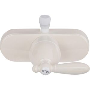 "Empire Brass RV Non Metallic Shower Valve With Single Lever Handle And Vacuum Breaker 4, Biscuit, U-YSL53VBBLVR-E"