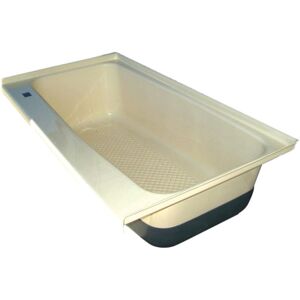 Icon 00477 Bath Tub Tu600Lh - Left Hand Drain, Colonial White, 477